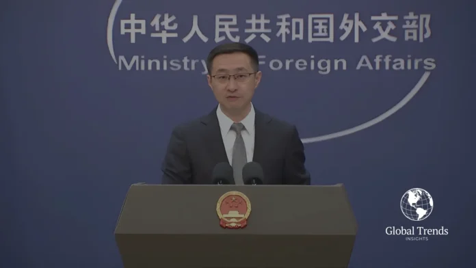 China Condemns Middle East Tensions