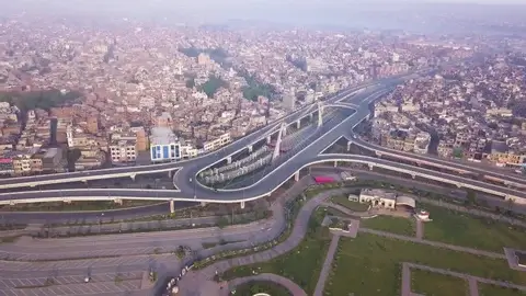 Lahore roadblocks