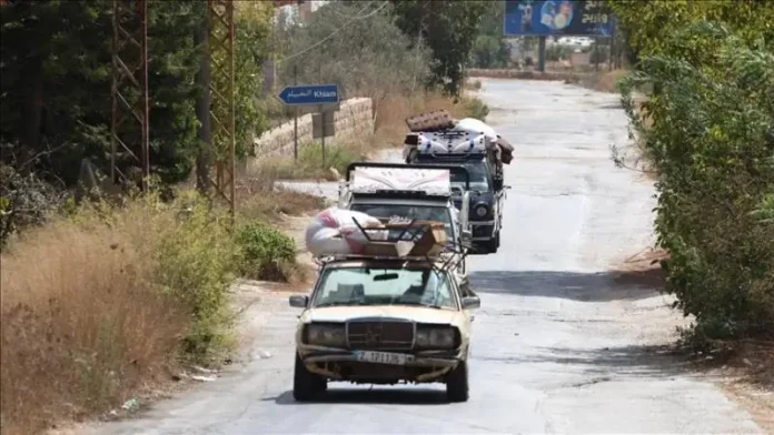 Lebanon border crossing