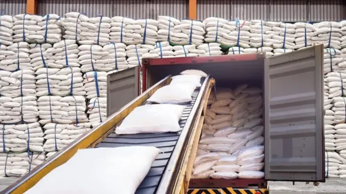 sugar export