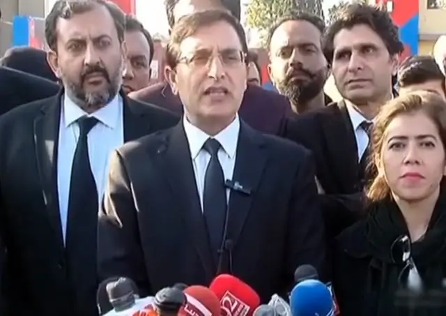 PTI Chairman Barrister Gohar