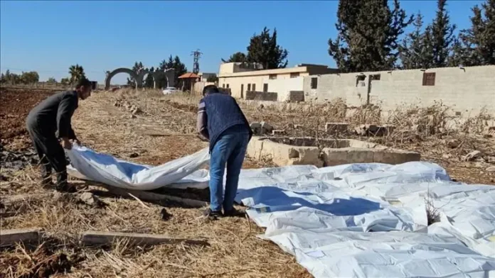 mass graves