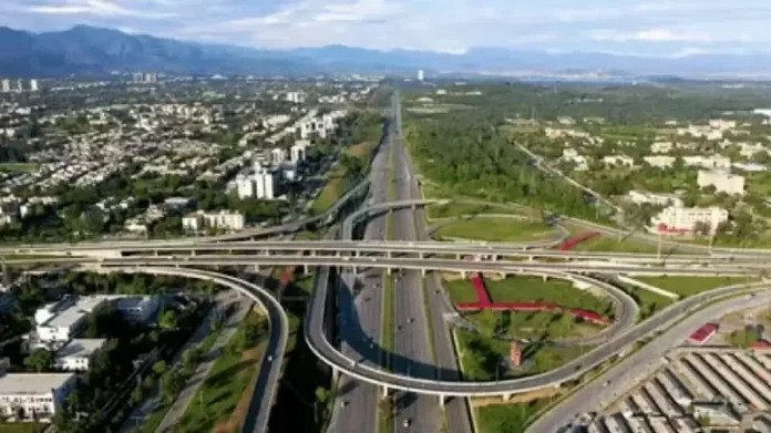 Jinnah Avenue Interchange Jinnah Avenue underpass